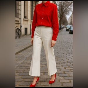J. Crew Scarlet Blouse